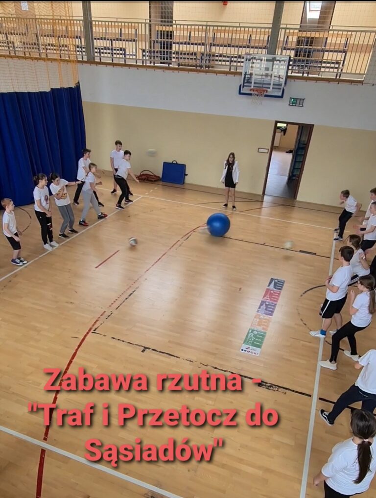 Zabawa rzutna – „Traf i Przetocz do Sąsiadów”