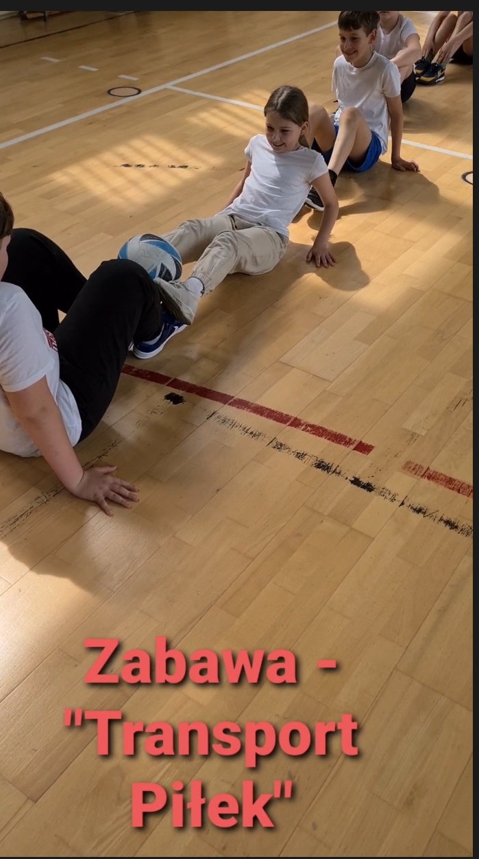 Zabawa – „Transport piłek”