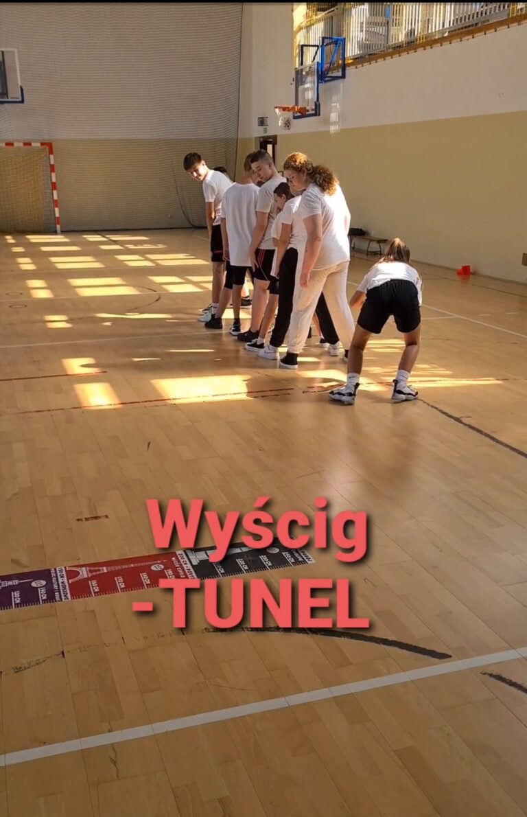 Zabawa WYŚCIG – TUNEL