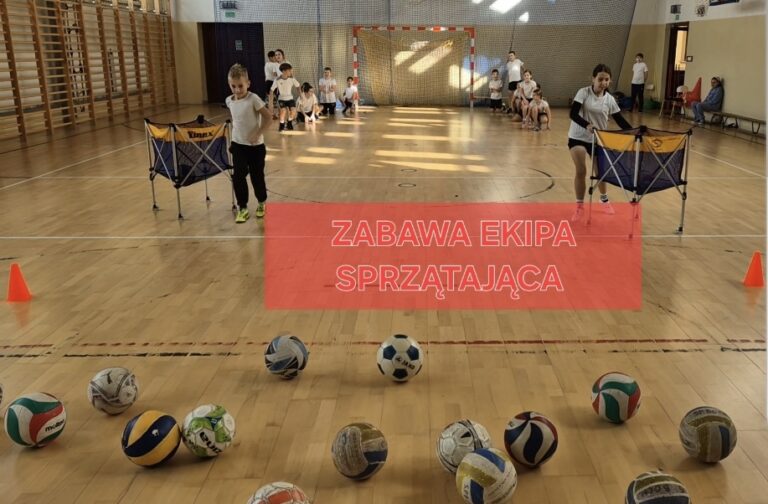ZABAWA – „EKIPA SPRZĄTAJĄCA”