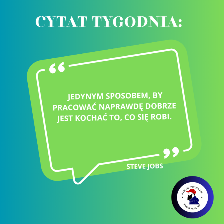 CYTAT TYGODNIA