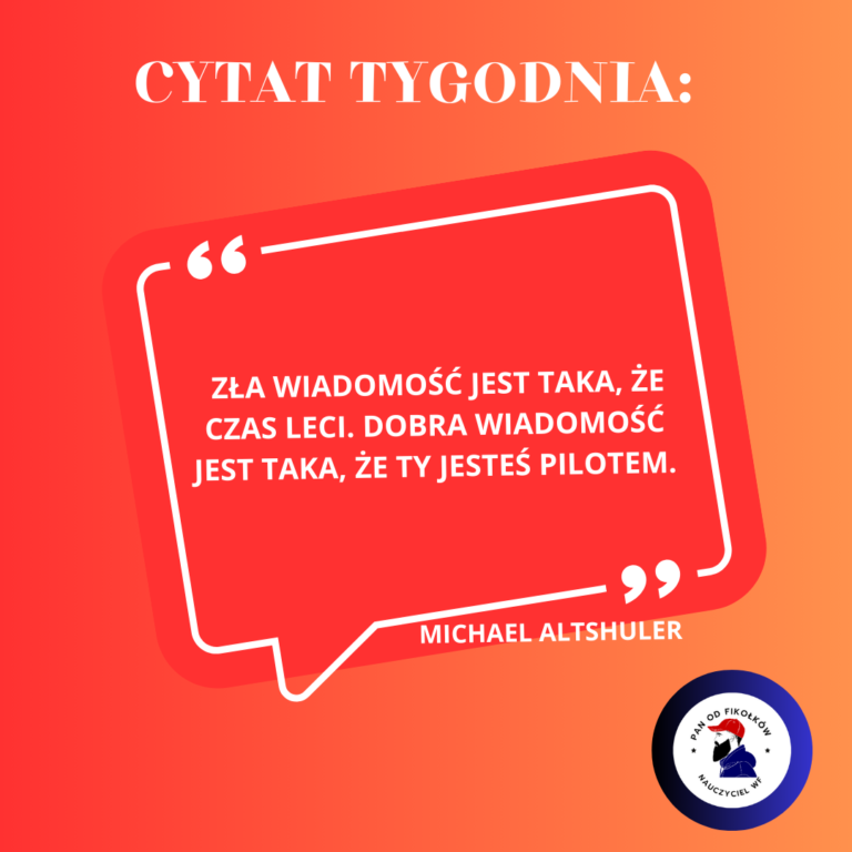 CYTAT TYGODNIA