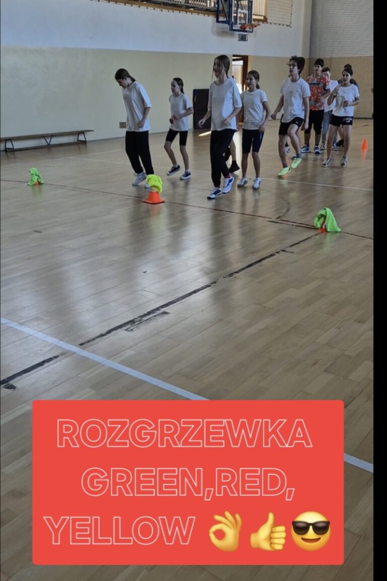 ROZGRZEWKA – „GREEN,RED,YELLOW”