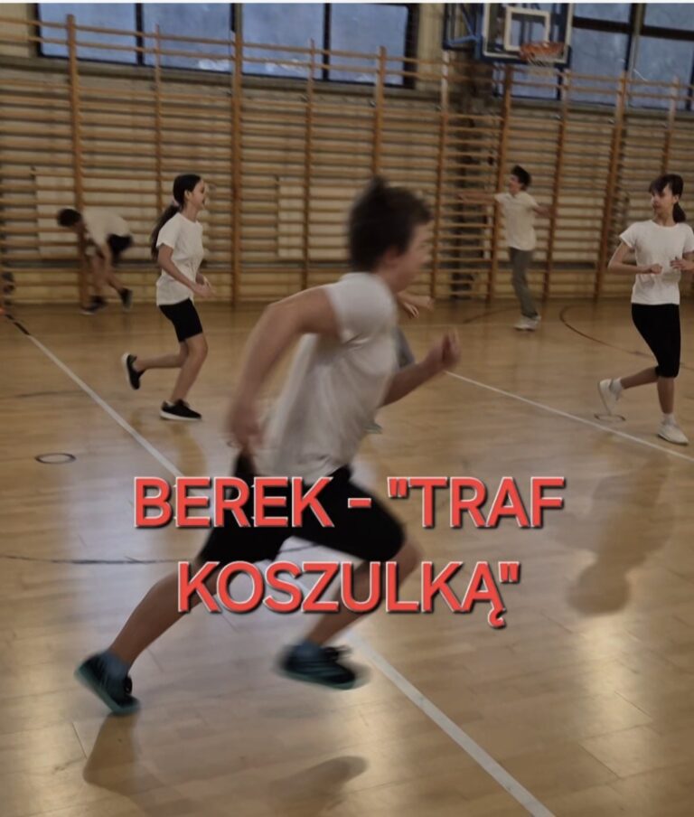 ZABAWA BEREK – TRAF KOSZULKĄ