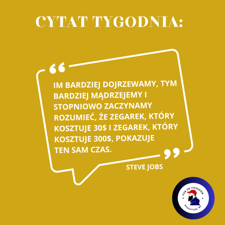 Cytat Tygodnia