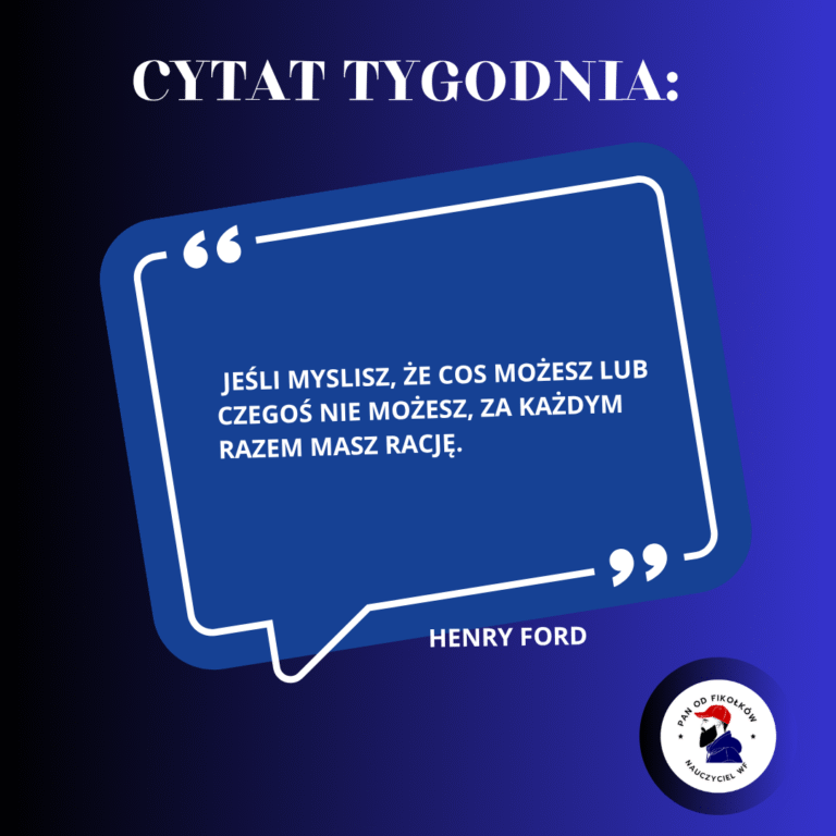 Cytat Tygodnia 19.10.2025r.