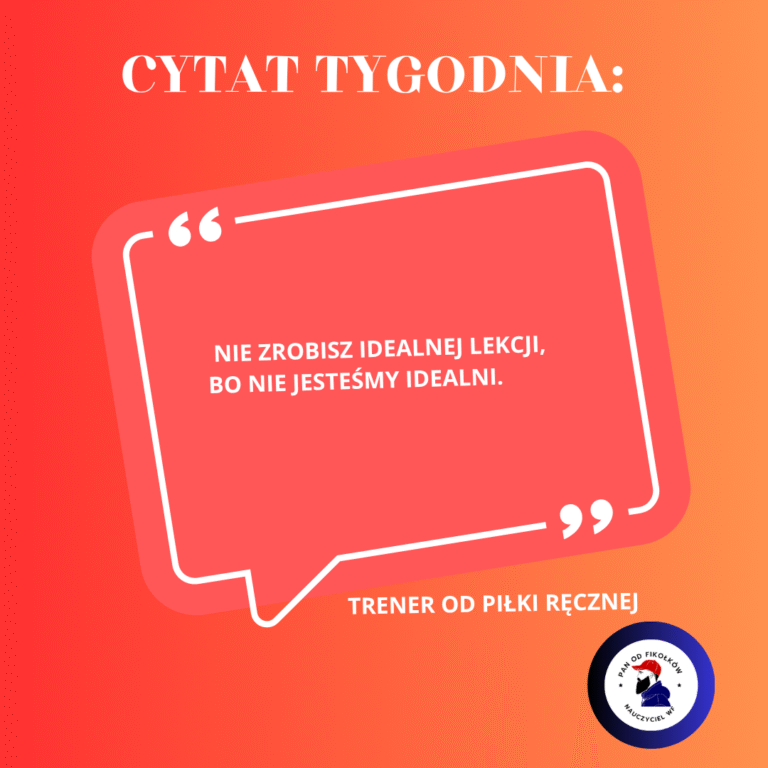 Cytat Tygodnia 26.10.2025r.