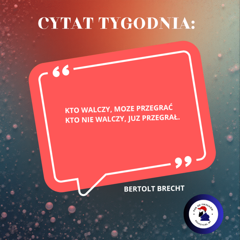 Cytat Tygodnia 02.11.2025r.